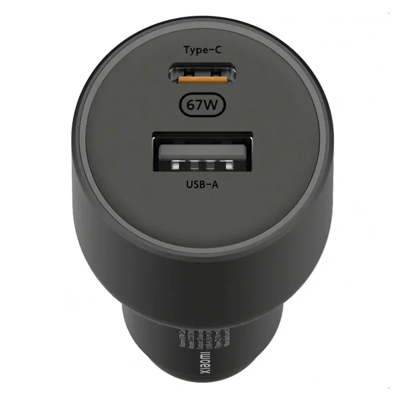 Xiaomi 67W Car Charger – USB-A + Type-C