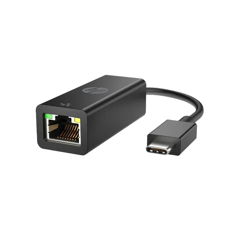HP USB-C to RJ45 Ethernet Adapter – Black