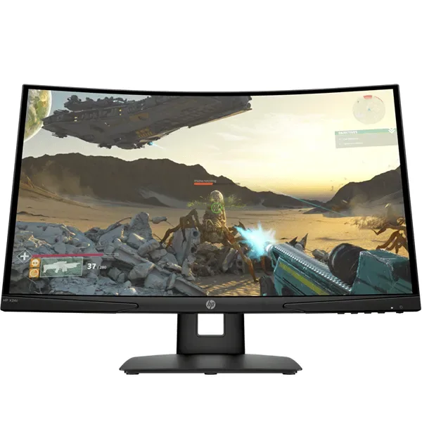 HP X24c 23.6″ FHD Curved Gaming Monitor, 1920×1080