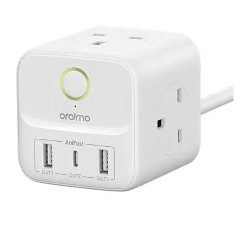 Oraimo PowerHub C U342 6in1 power expansion cube