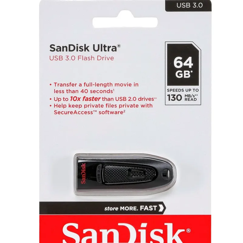 Sandisk Ultra USB 3.0 64GB Flash Disk