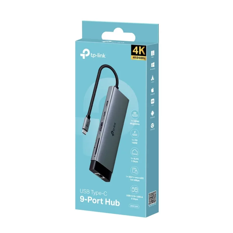TP-Link USB Type-C 9 in 1 Hub
