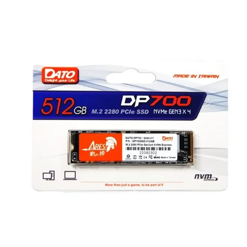 Dato SSD DP700 M.2 PCIe NVMe 512GB