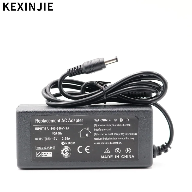 Toshiba 19V 3.95A 75W Laptop Adapter