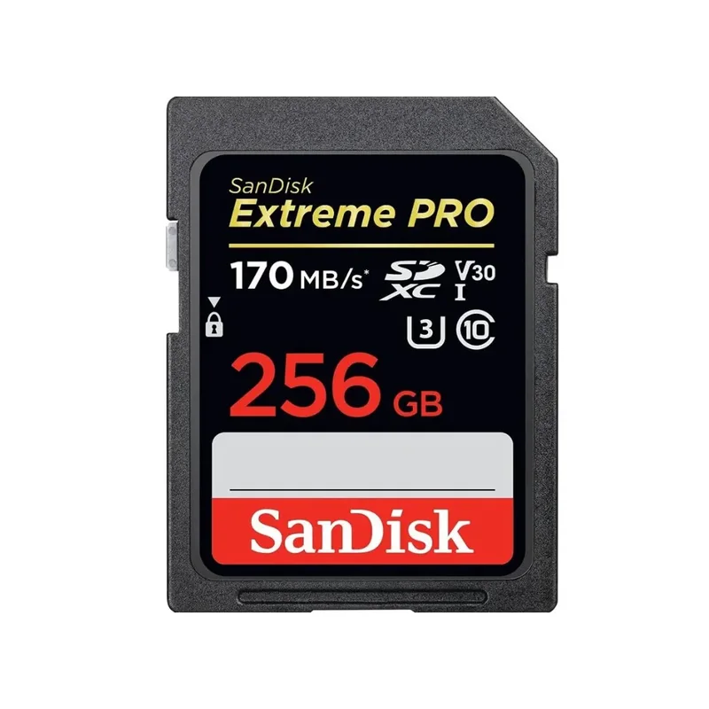 SanDisk 256GB Extreme PRO UHS-I SDXC Memory Card
