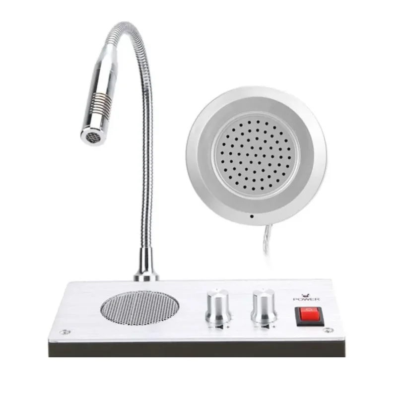 Two-Way Window Intercom System for Counter (RL-9909)
