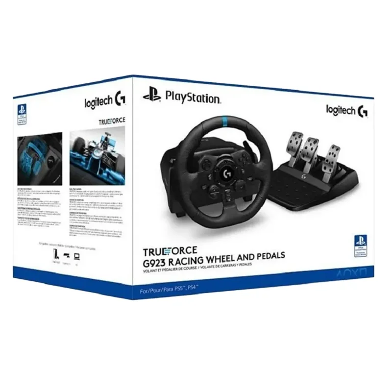 Logitech G923 Sim Racing Wheel with Pedals