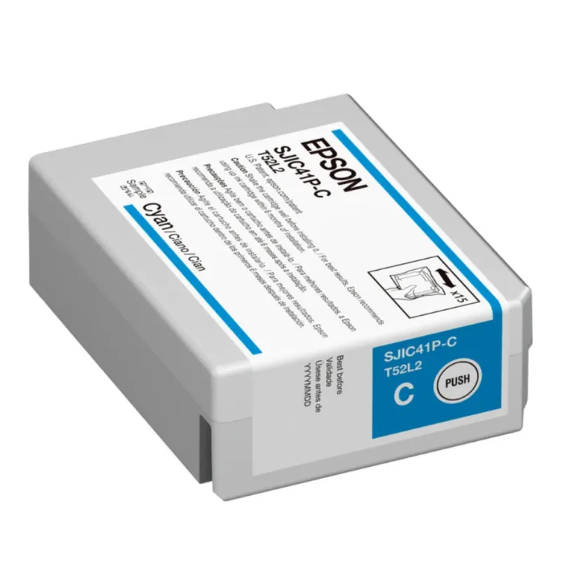 EPSON SJIC42P-C C4000 CYAN INK