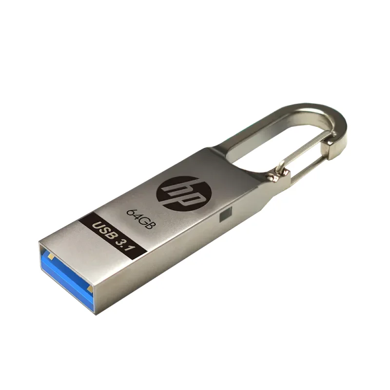 HP x760w Flash Drive 64GB – Light Golden