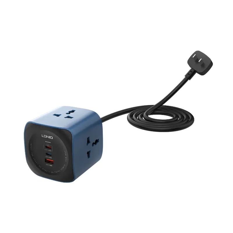 LDNIO SC3319 Universal Outlet 6 In 1 2500W Power Socket Cube