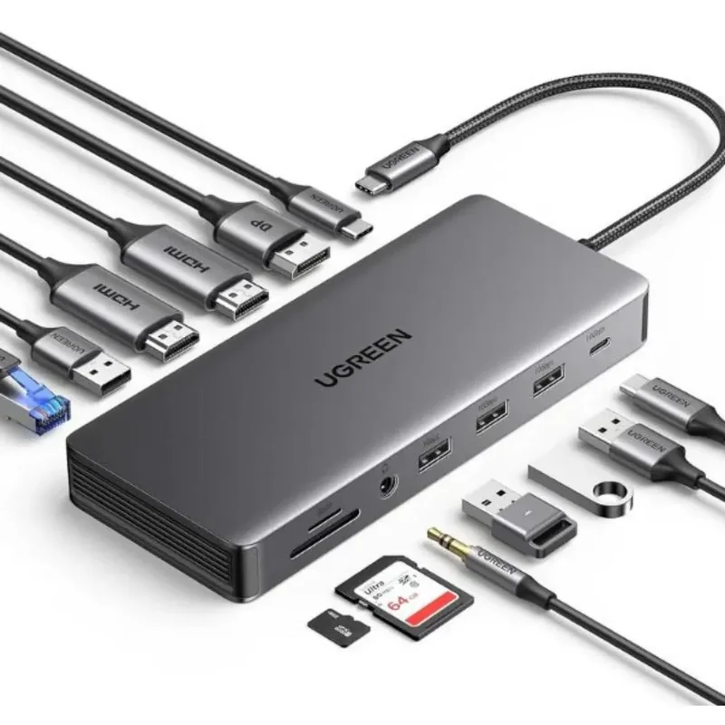 UGREEN CM681 13-in-1 USB-C Multifunction Docking Station