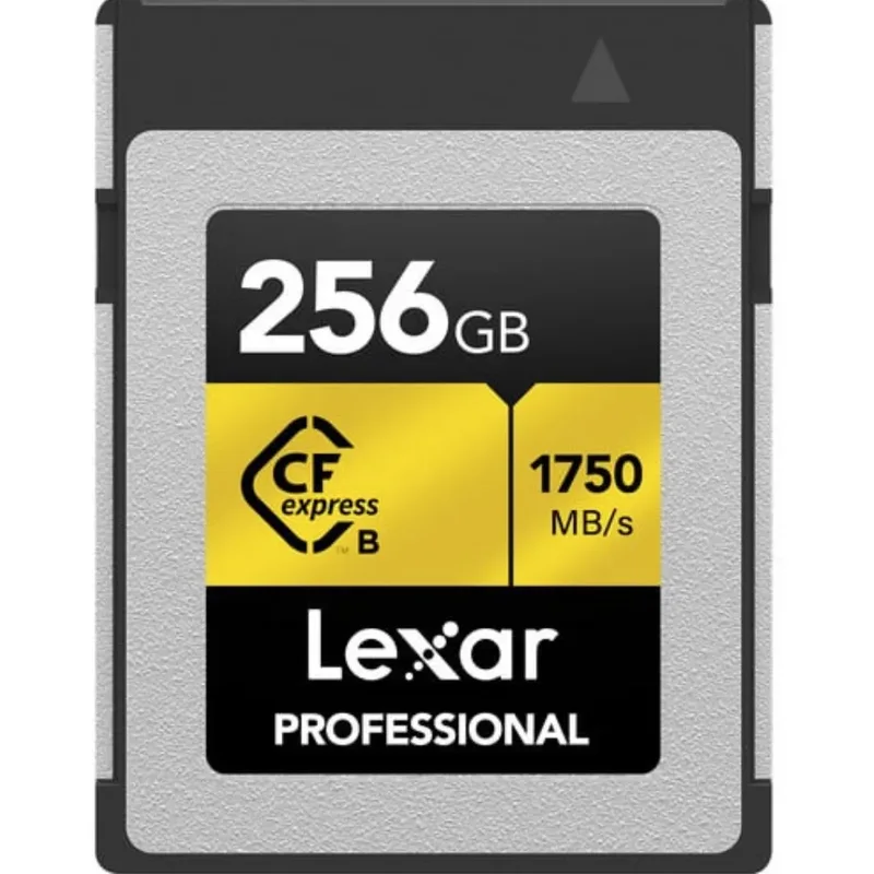 Lexar 256GB CFexpress Type B Card 1750/1500Mbps Gold Series