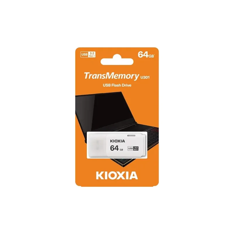 KIOXIA 64GB TransMemory U301 USB 3.2 Flash Drive