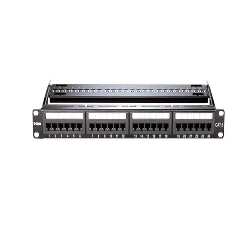 D-Link NPP-C61BLK241 Cat6 24 Port Patch Panel