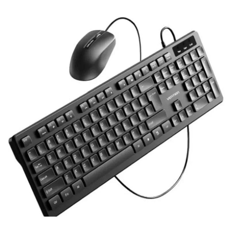 Vention USB Full-Sized Wired Keyboard and Mouse Combo