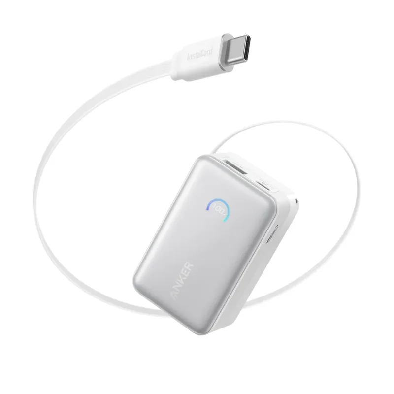 Anker Nano Power Bank 10K 45W with Retractable USB-C Cable