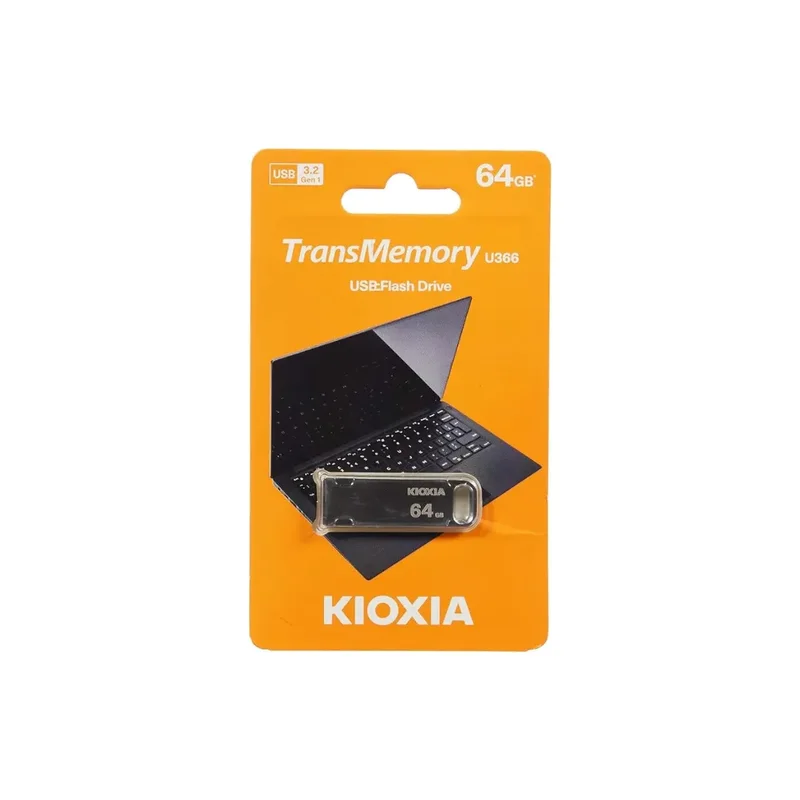 KIOXIA TransMemory U366 USB Flash Drive 64GB 3.2 USB