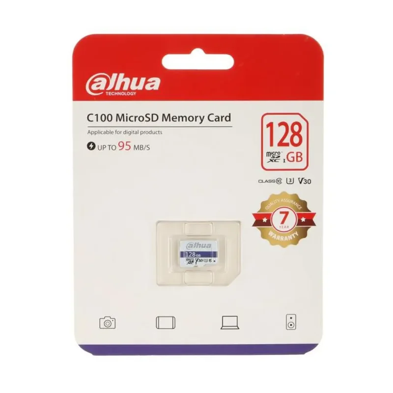 Dahua 128GB c10/u3/v30 MicroSD Memory Card