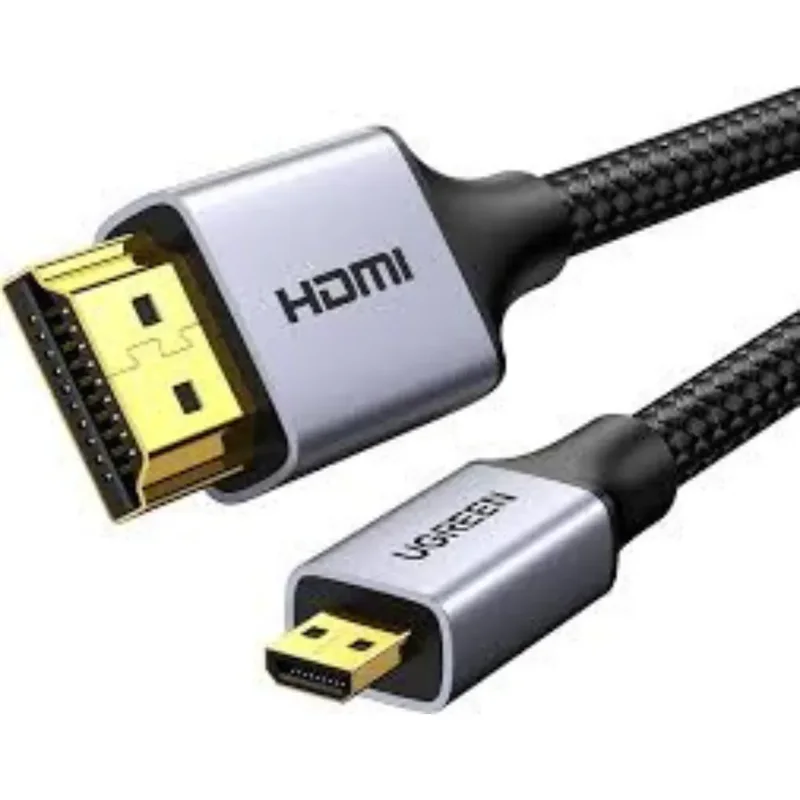 UGREEN Micro HDMI to HDMI 4K Cable Male to Male Black 1m