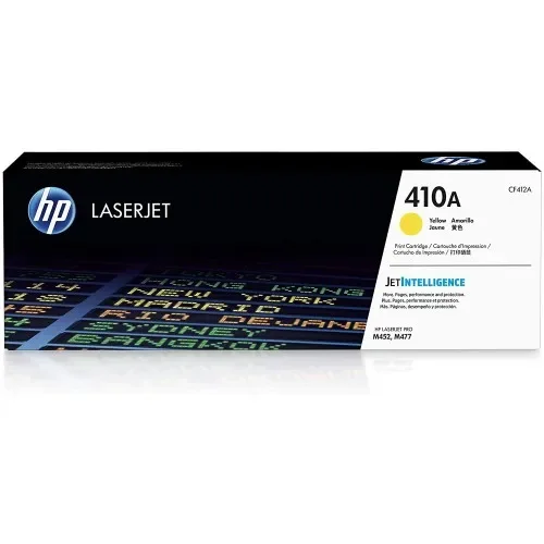 HP 410A Yellow Original LaserJet Toner Cartridge (CF412A)
