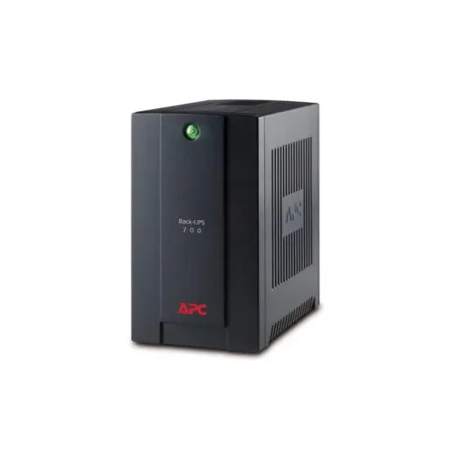 APC 700VA Back-UPS ,230V,AVR,IECSockets,390Watts/700VA,