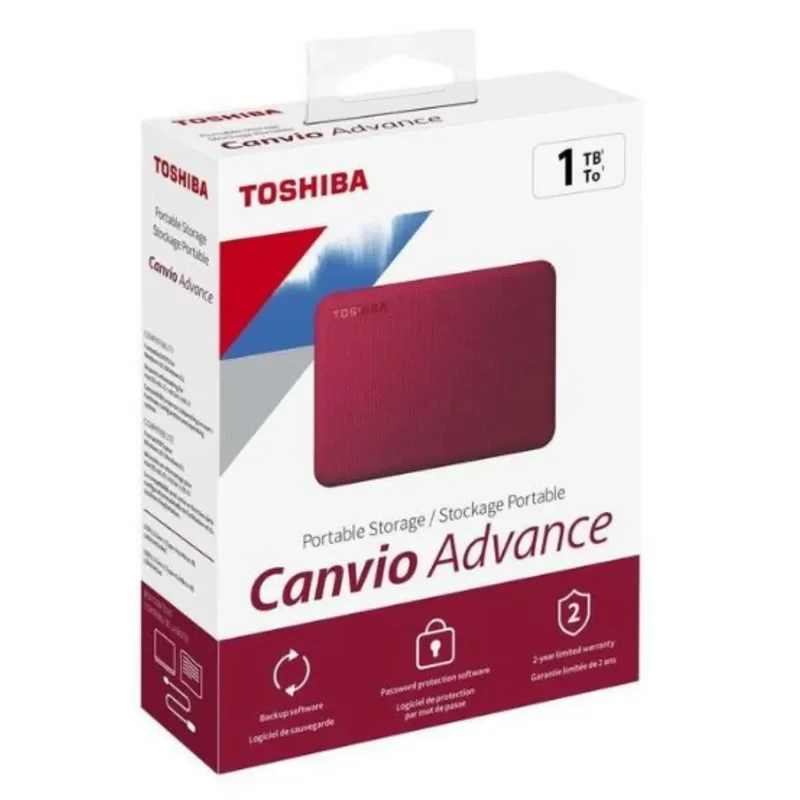 TOSHIBA 1TB Canvio Advance Portable External Hard Drive