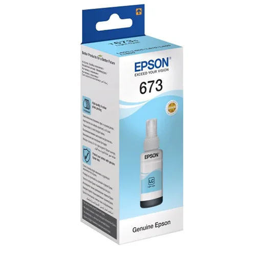 Epson T6735 Cyan 70ml Ink Bottle- C13T673598