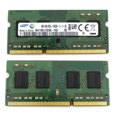 4GB DDR3 Memory SO-DIMM 204pin PC3L-12800S 1600MHz