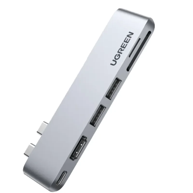 UGREEN CM380 6-in-2 Dual USB-C Hub For Macbook