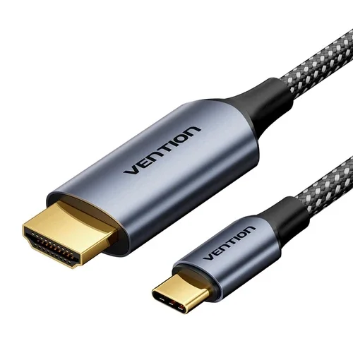 Vention Cotton Braided USB-C to HDMI Cable 1M