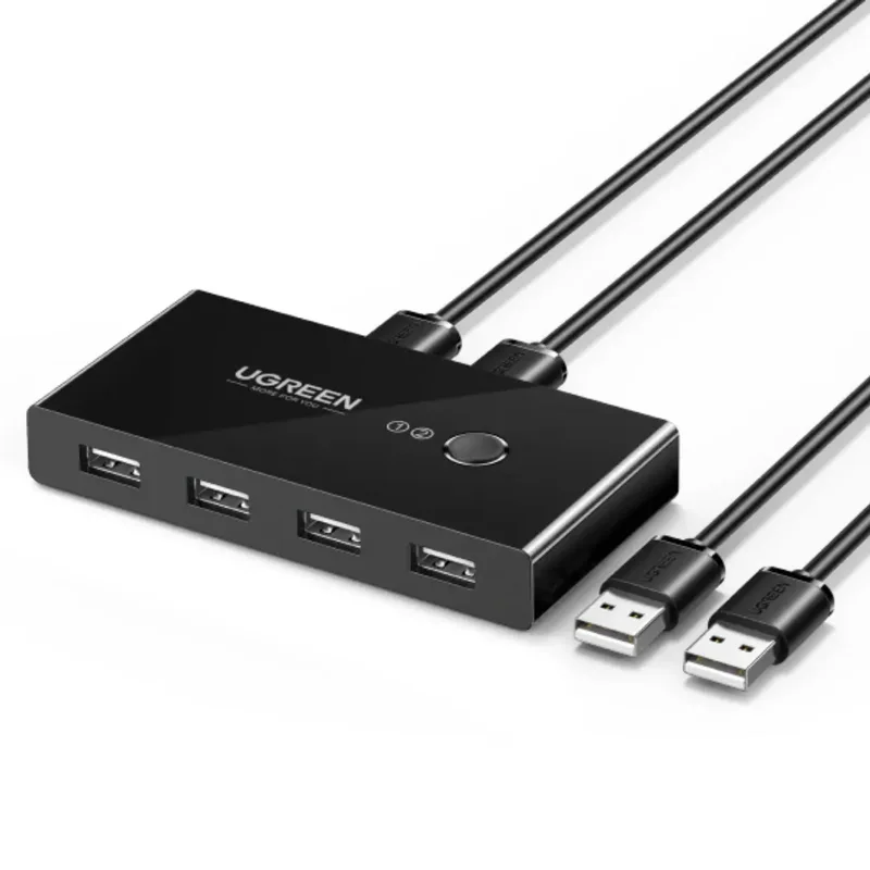 UGREEN US216 2 In 4 Out USB 3.0 Sharing Switch Box