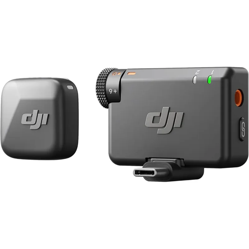 DJI Mic Mini (1 TX + 1 RX) Wireless Lavalier Microphone