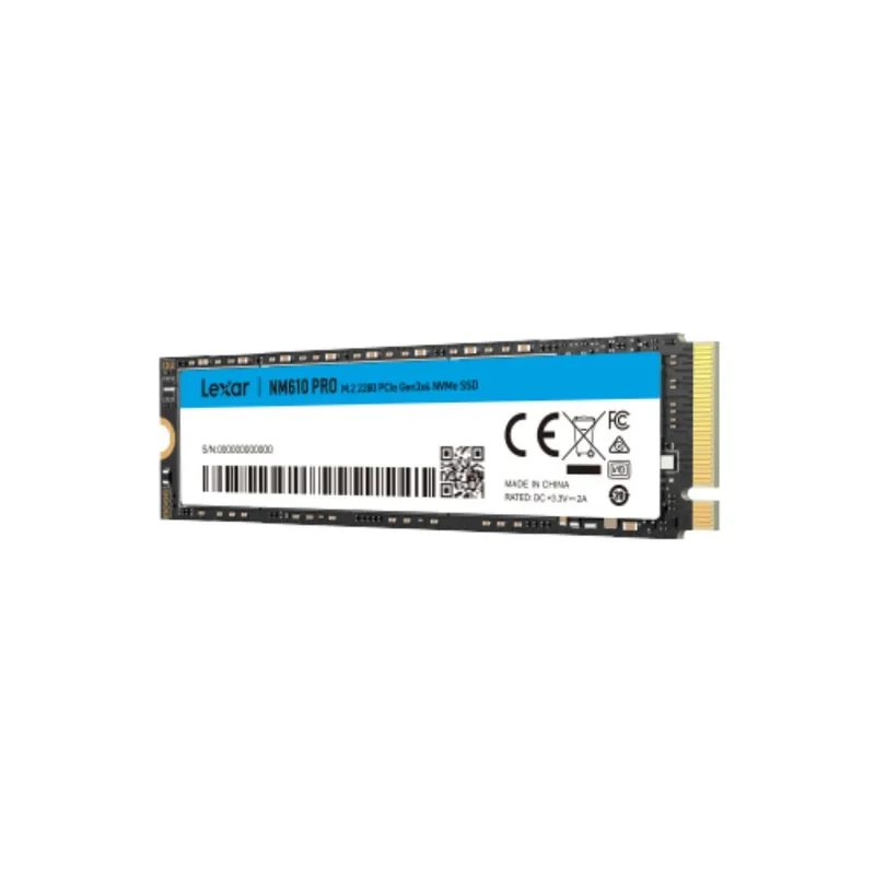 Lexar NM610PRO M.2 2280 PCIe Gen3x4 NVMe 1TB SSD