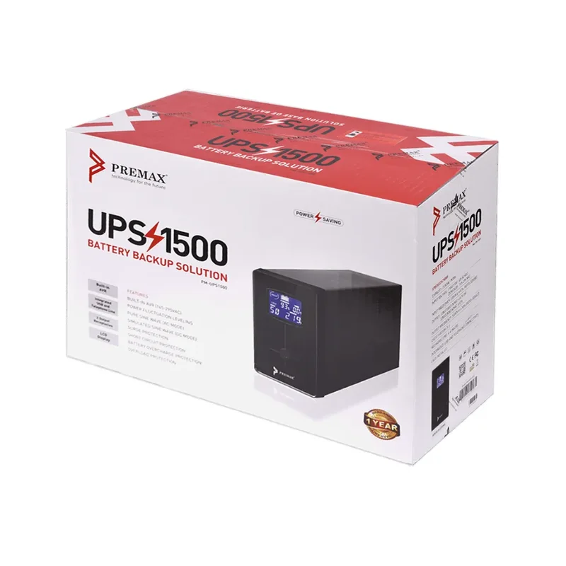 Premax Uninterruptible Power Supply 1500VA PM-UPS1500