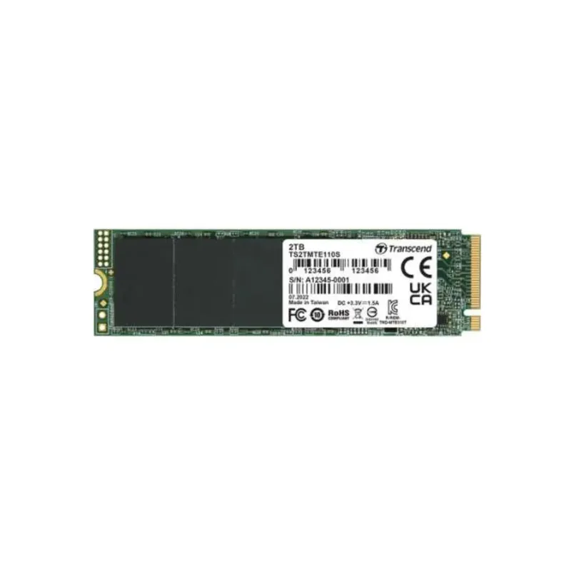 TRANSCEND 110S INTERNAL SSD M.2 PCIe Gen 3*4 NVMe 2280 – 2TB